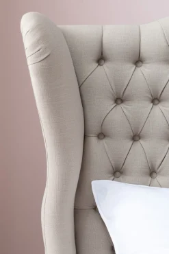 Bett City Spirit Linen Natural 180x200cm