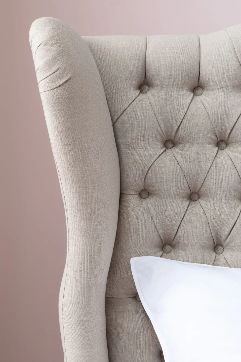 Bett City Spirit Linen Natural 180x200cm