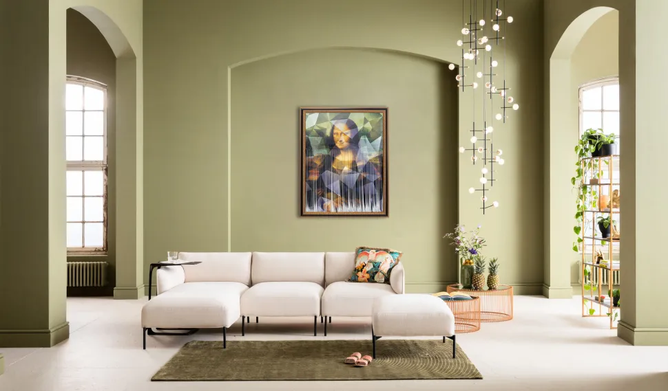 Bild Frame Mademoiselle Lisa 130x163cm