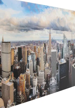 Bild Glas City View 150x100cm