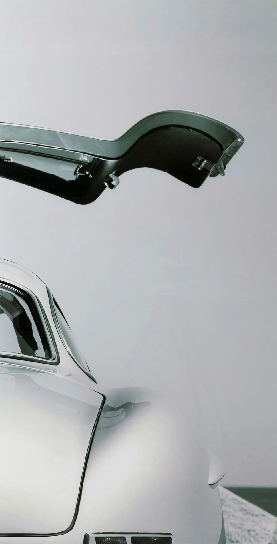 Bild Glas Triptychon Oldtimer Back 240x160cm