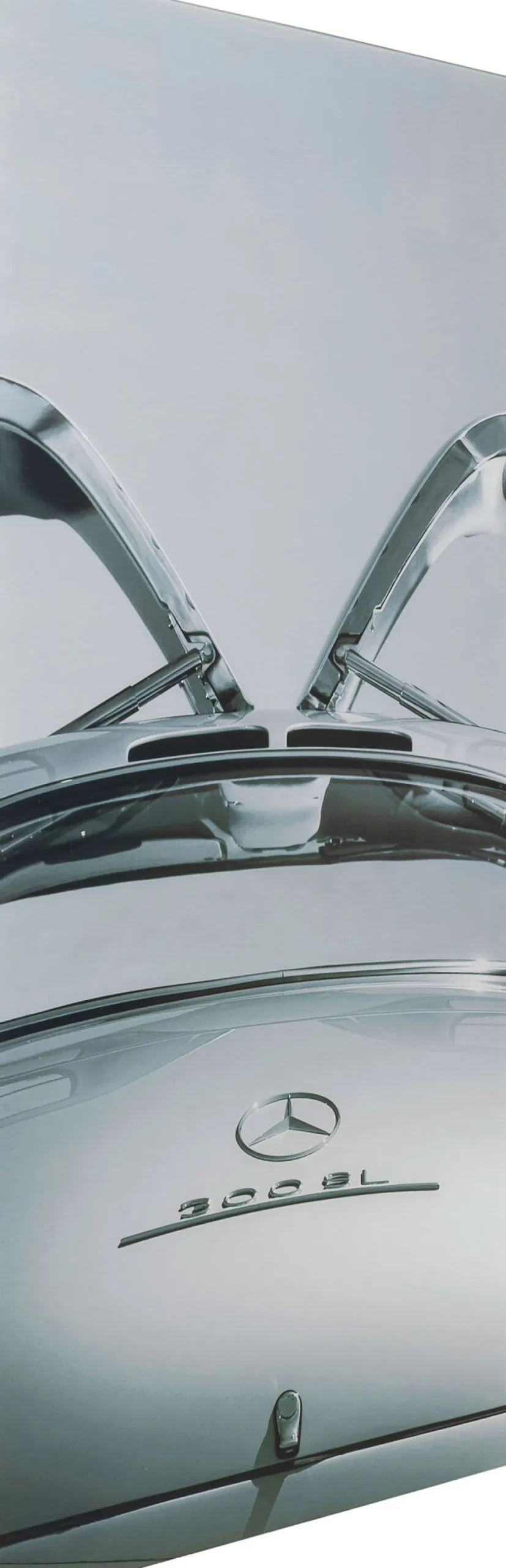 Bild Glas Triptychon Oldtimer Back 240x160cm