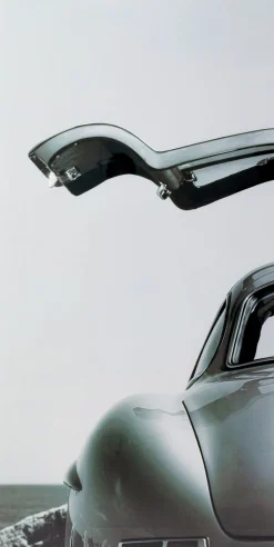 Bild Glas Triptychon Oldtimer Back 240x160cm