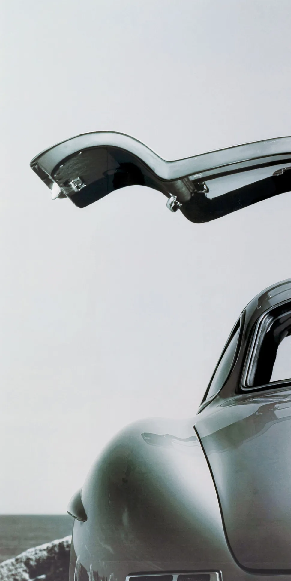 Bild Glas Triptychon Oldtimer Back 240x160cm