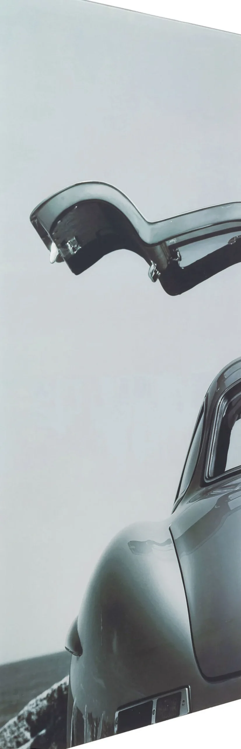 Bild Glas Triptychon Oldtimer Back 240x160cm