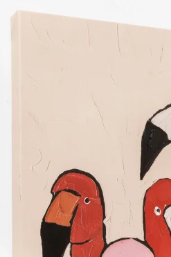 Bild Touched Flamingo Meeting 90x120cm