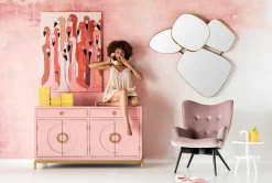 Bild Touched Flamingo Meeting 90x120cm