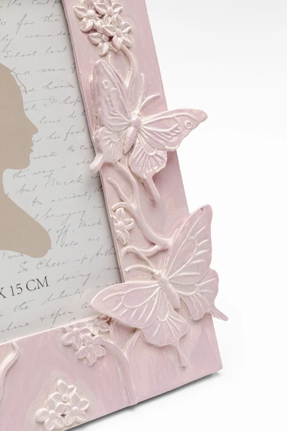 Bilderrahmen Butterfly Rosa 10x15cm