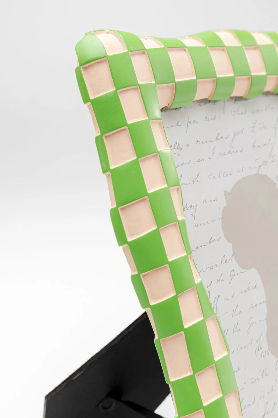 Bilderrahmen Checker Grün 13x18cm