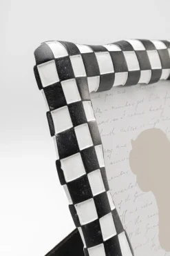 Bilderrahmen Checker Schwarz 13x18cm