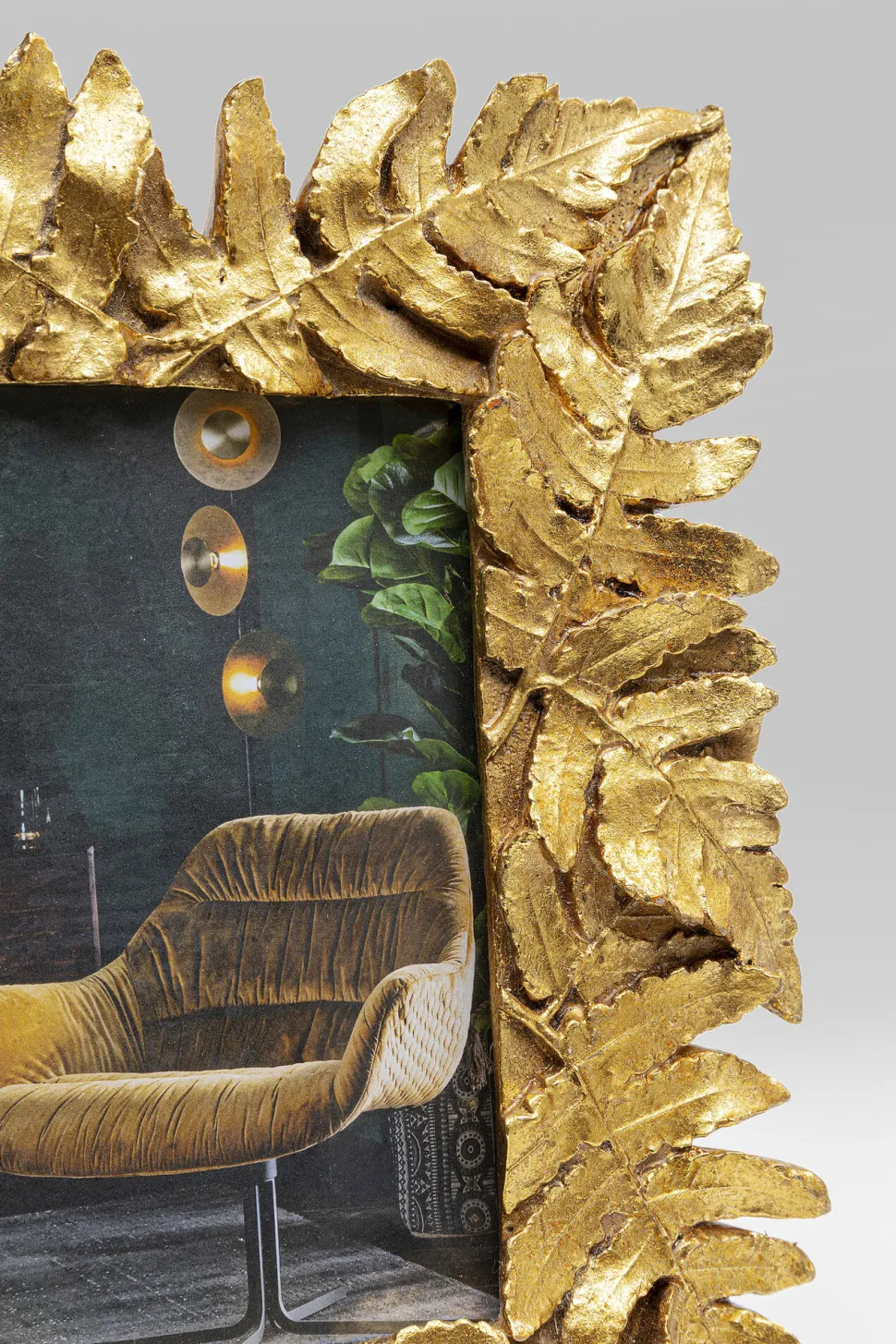 Bilderrahmen Gold Leaves 10x15cm