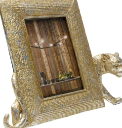 Bilderrahmen Leopard 28x25cm