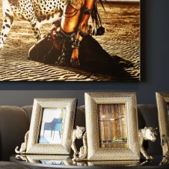 Bilderrahmen Leopard 28x25cm