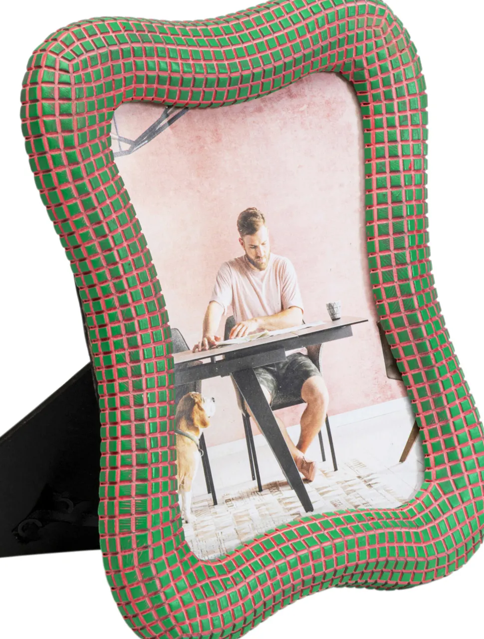 Bilderrahmen Wavy Grün 18x23cm