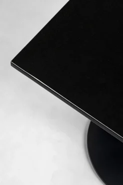 Bistrotisch Capri Schwarz 70x70cm