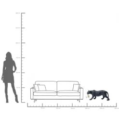 Bodenleuchte Animal Bagheera 40cm