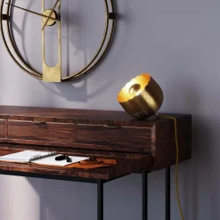 Bodenleuchte Apollon Gold Ø28cm