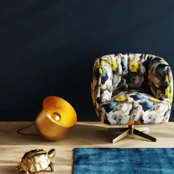 Bodenleuchte Apollon Smooth Gold Ø35cm