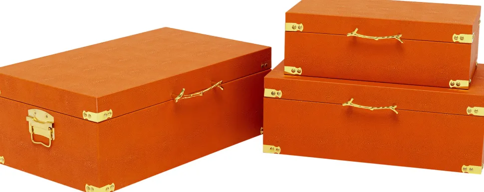 Box Noah Orange (3/Set)
