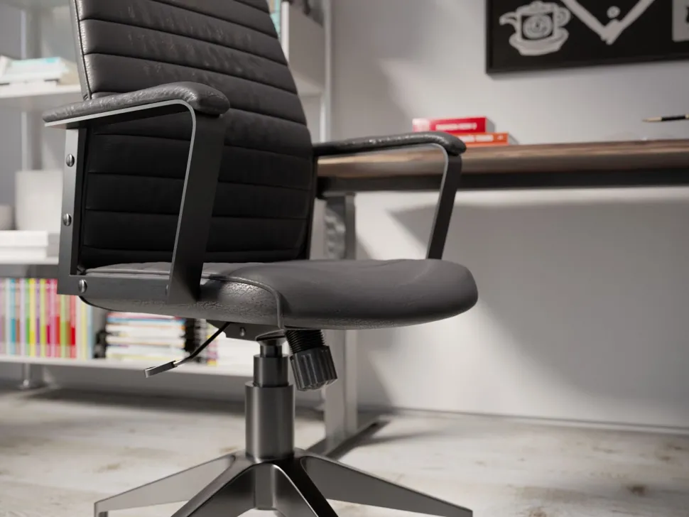 Bürostuhl Labora High Schwarz