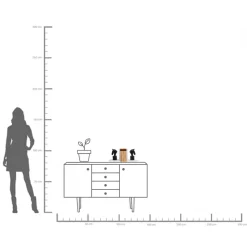 Buchstütze Horse (2/Set)