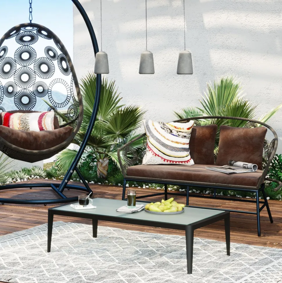 Couchtisch Tiki Schwarz