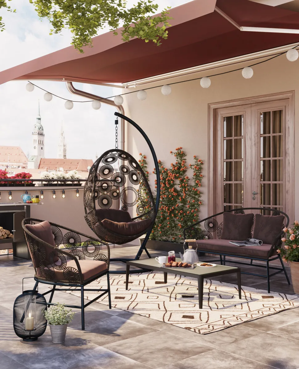 Couchtisch Tiki Schwarz