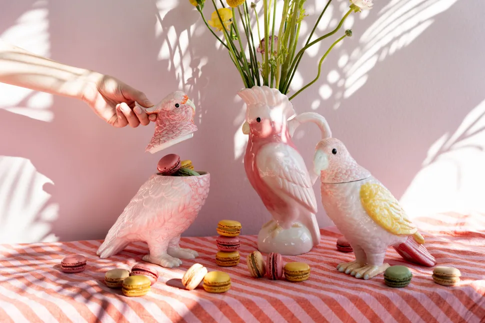 Deko Dose Exotic Bird 23cm