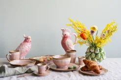 Deko Dose Exotic Bird Giallo 23cm