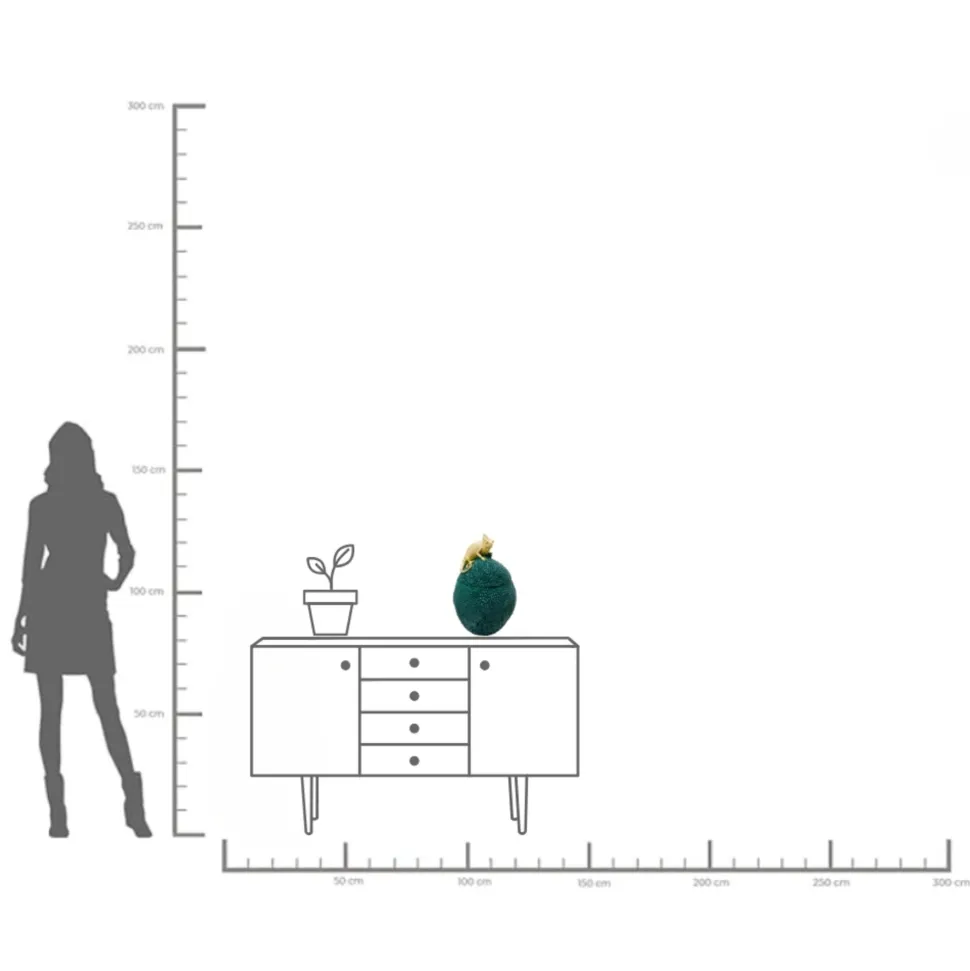 Deko Dose Jackfruit Chameleon 41cm