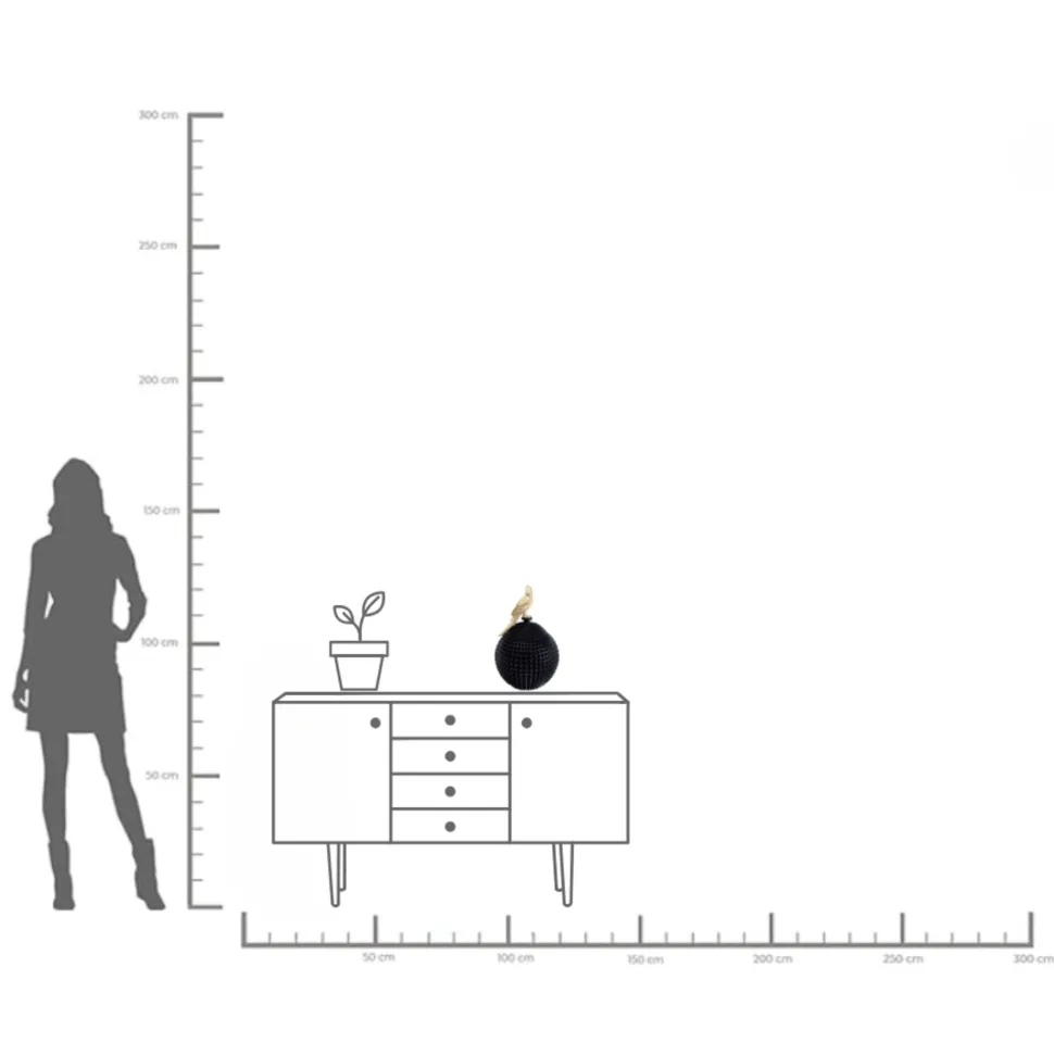 Deko Dose Parrot 40cm