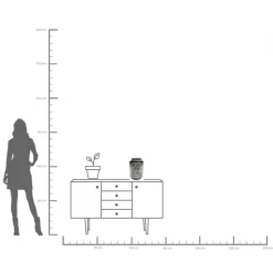 Deko Dose Streets Of Paris Ø22cm