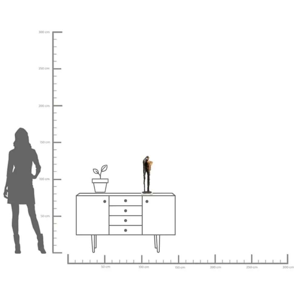 Deko Figur Abstract Love 50cm