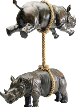 Deko Figur Artistic Rhino 46cm