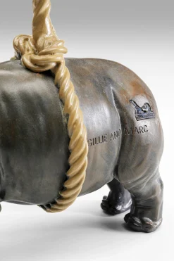 Deko Figur Artistic Rhino 46cm