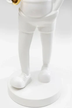Deko Figur Ball Girl Weiß 41cm