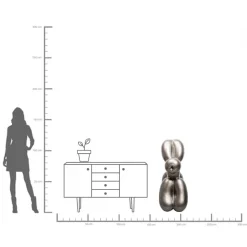 Deko Figur Balloon Dog 118cm