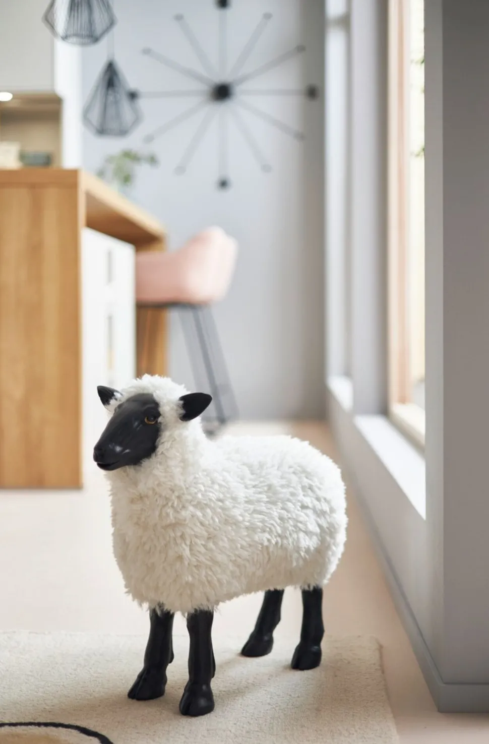 Deko Figur Bathilde Weiß 48cm