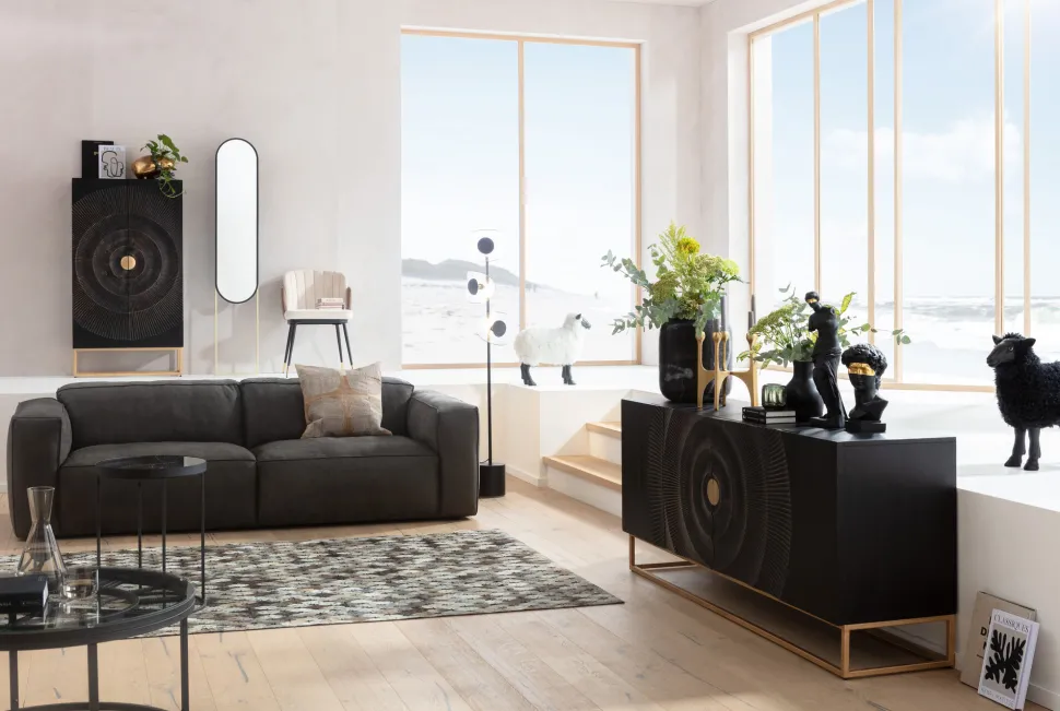 Deko Figur Bathilde Weiß 48cm