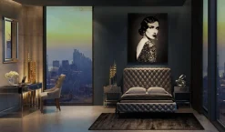 Deko Figur Betta Fish Silber Klein