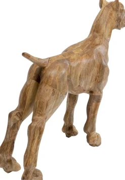 Deko Figur Bulldog Wood 70x78cm