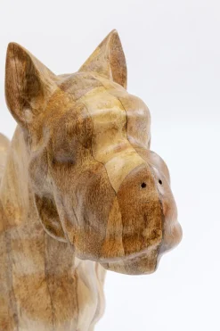 Deko Figur Bulldog Wood 70x78cm