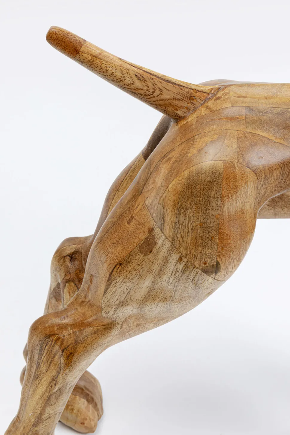 Deko Figur Bulldog Wood 70x78cm