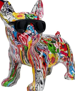 Deko Figur Comic Dog Glasses 25cm