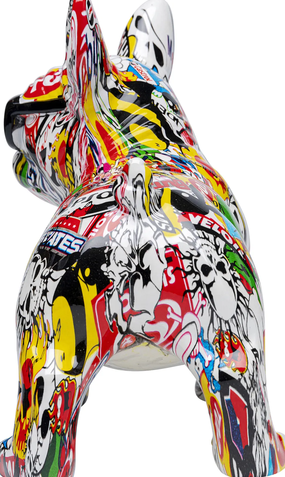 Deko Figur Comic Dog Glasses 25cm