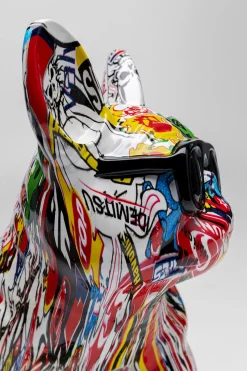 Deko Figur Comic Dog Glasses 25cm