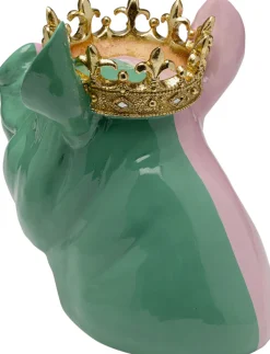 Deko Figur Crowned Pig 28cm