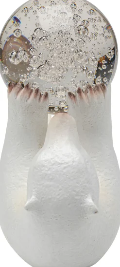 Deko Figur Disco Polar Bear 26cm