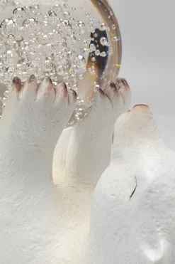 Deko Figur Disco Polar Bear 26cm