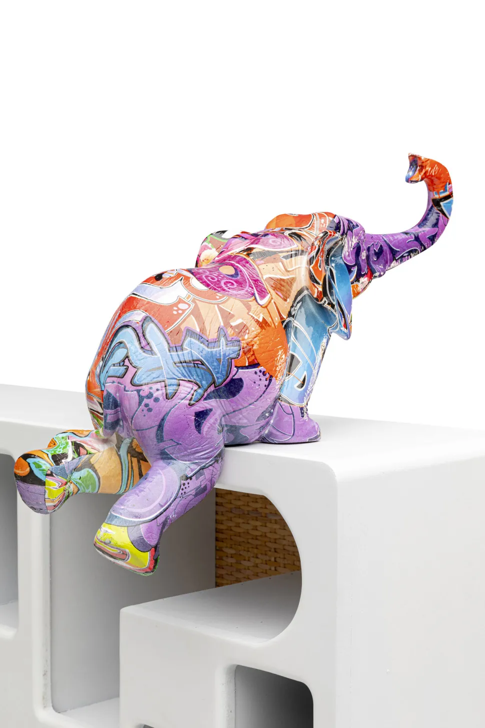 Deko Figur Elefant Zirkus Graffiti (2/Set)